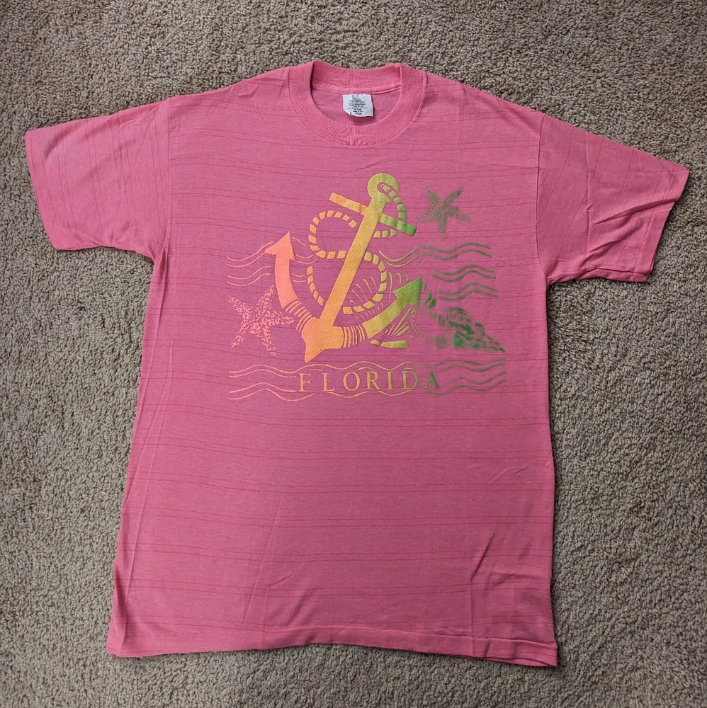 Vintage Striped Florida Tee